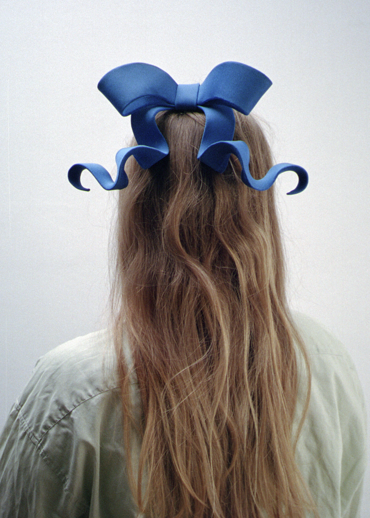 Blue bow